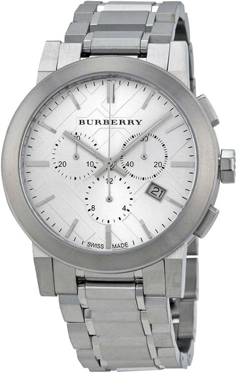 burberry uhr herren silber|Burberry watches .